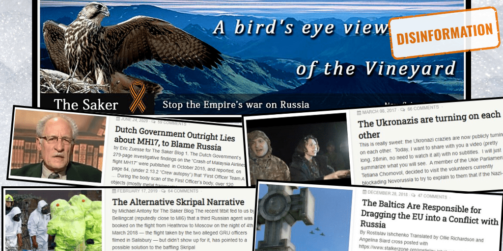 The Saker blind loyalty, disguised as defiance StopFake