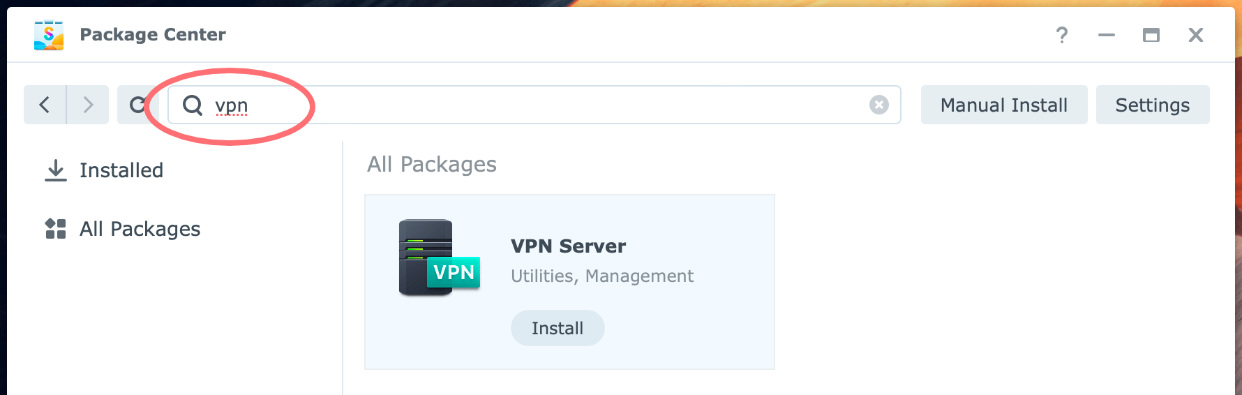 Using VPN With Synology NAS Storage Alchemist