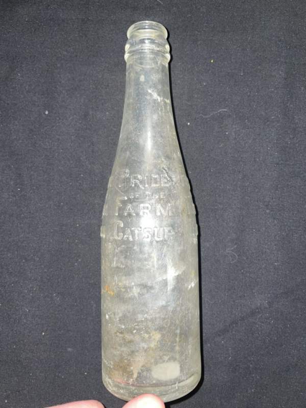 Glass Bottle Pride of the Farm Tomato Catsup eBay