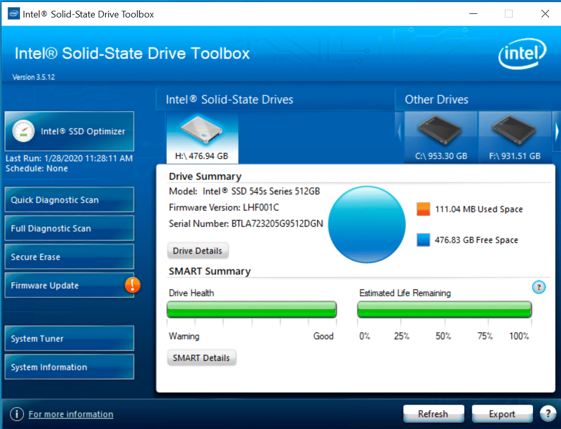 Intel SSD Toolbox Review