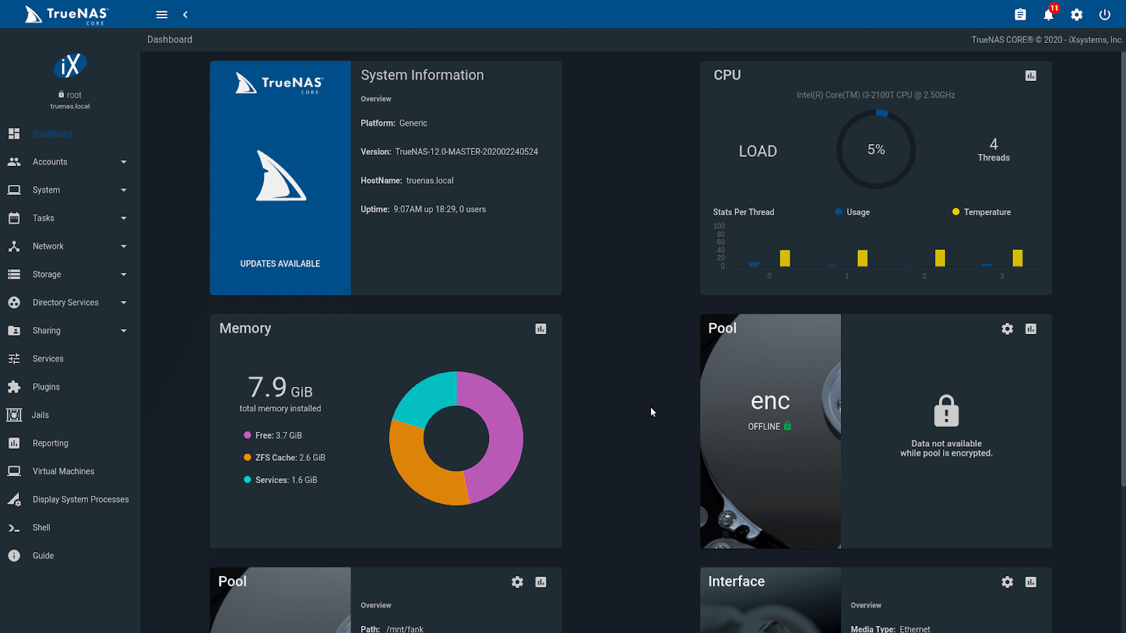 TrueNAS CORE Key Features Overview