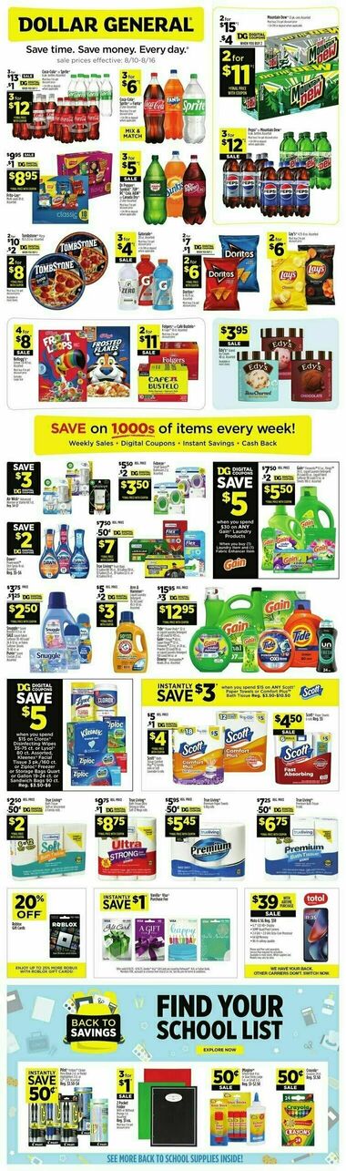 Dollar General Route 6 Wysox Pa Hours Weekly Ad