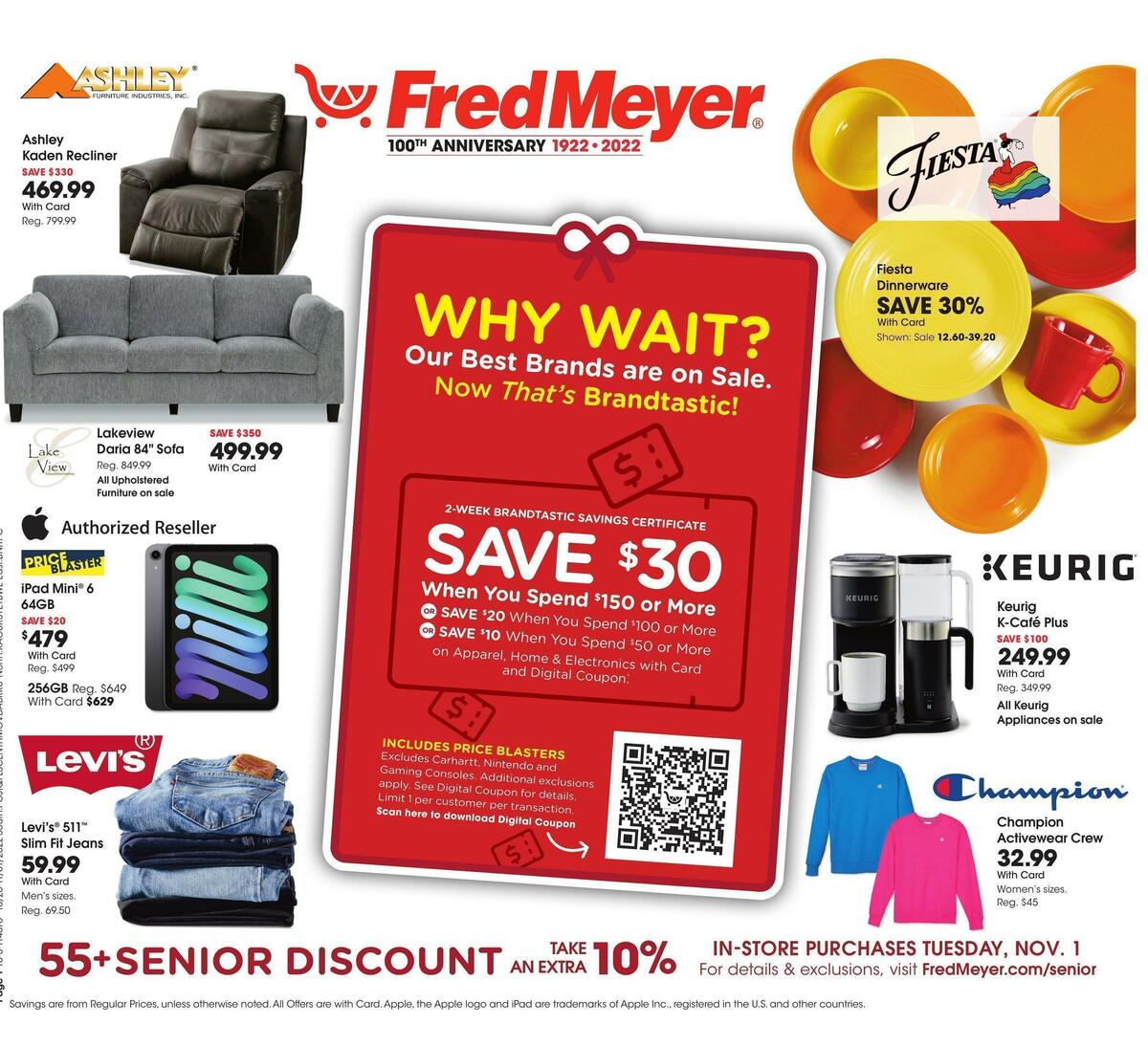 Fred Meyer General Merchandise Weekly Ad & Specials from October 26