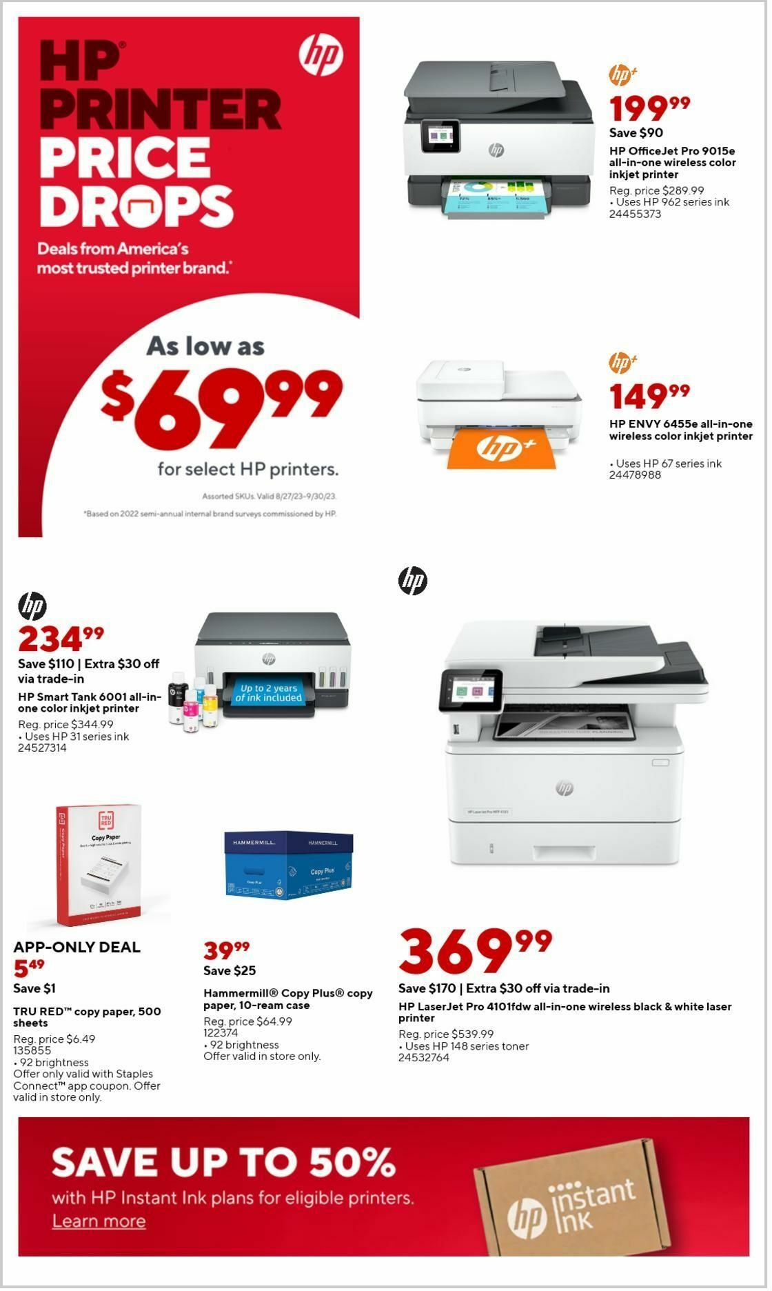 Staples Staples weekly ad from September 24 Page 2