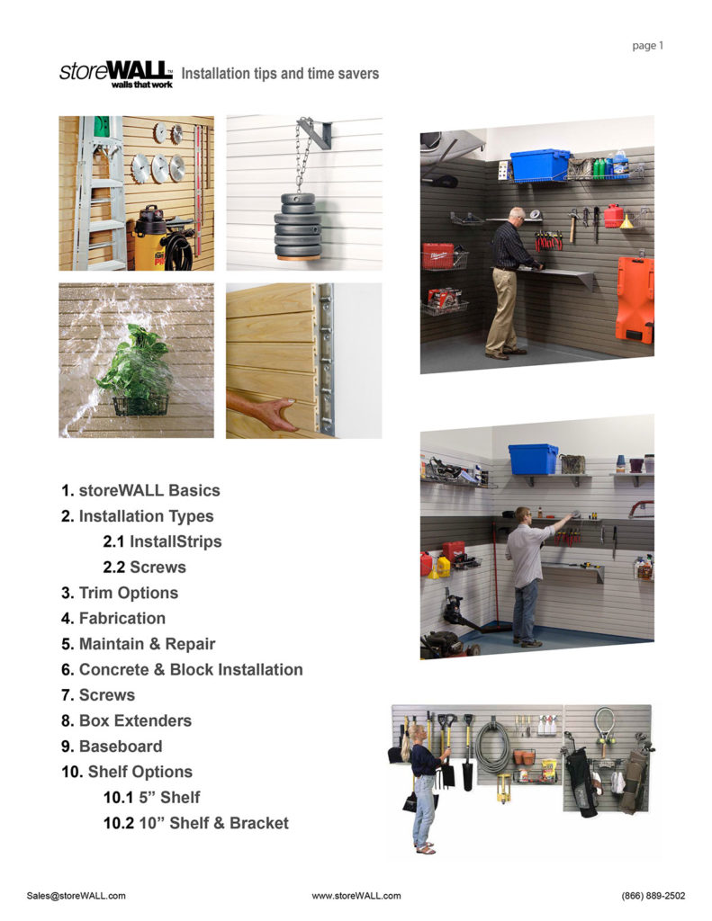 Premium Wood & PVC Slat Wall Panels storeWALL