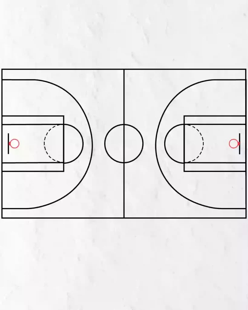 How To Draw Basketball Court In Simple And Easy Steps