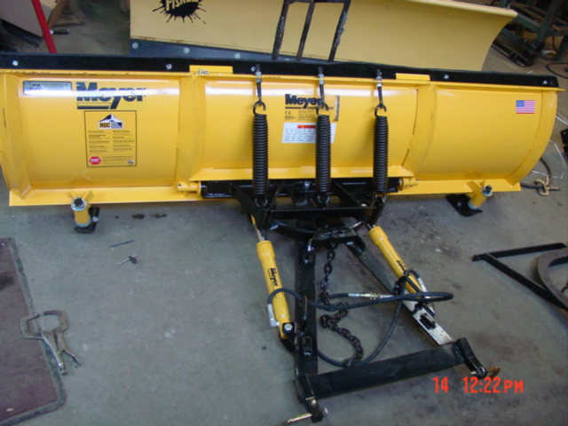 Plow 2600 New Meyer Classic Installed on 98 Chevy 2500 Service