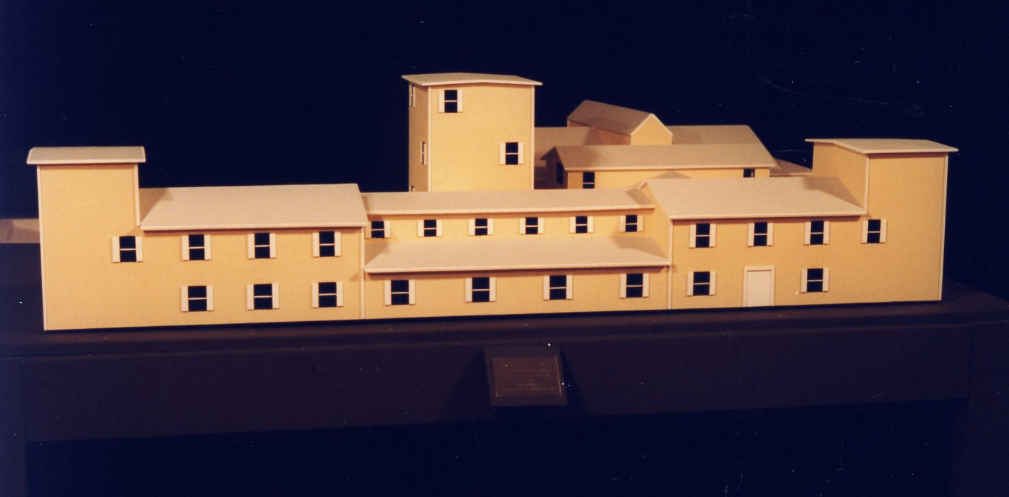The Mount Carmel model created for the Visitor’s Center Matthew Wittmer