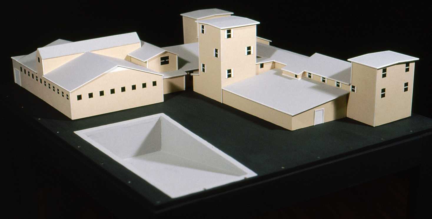 The Mount Carmel model created for the Visitor’s Center Matthew Wittmer