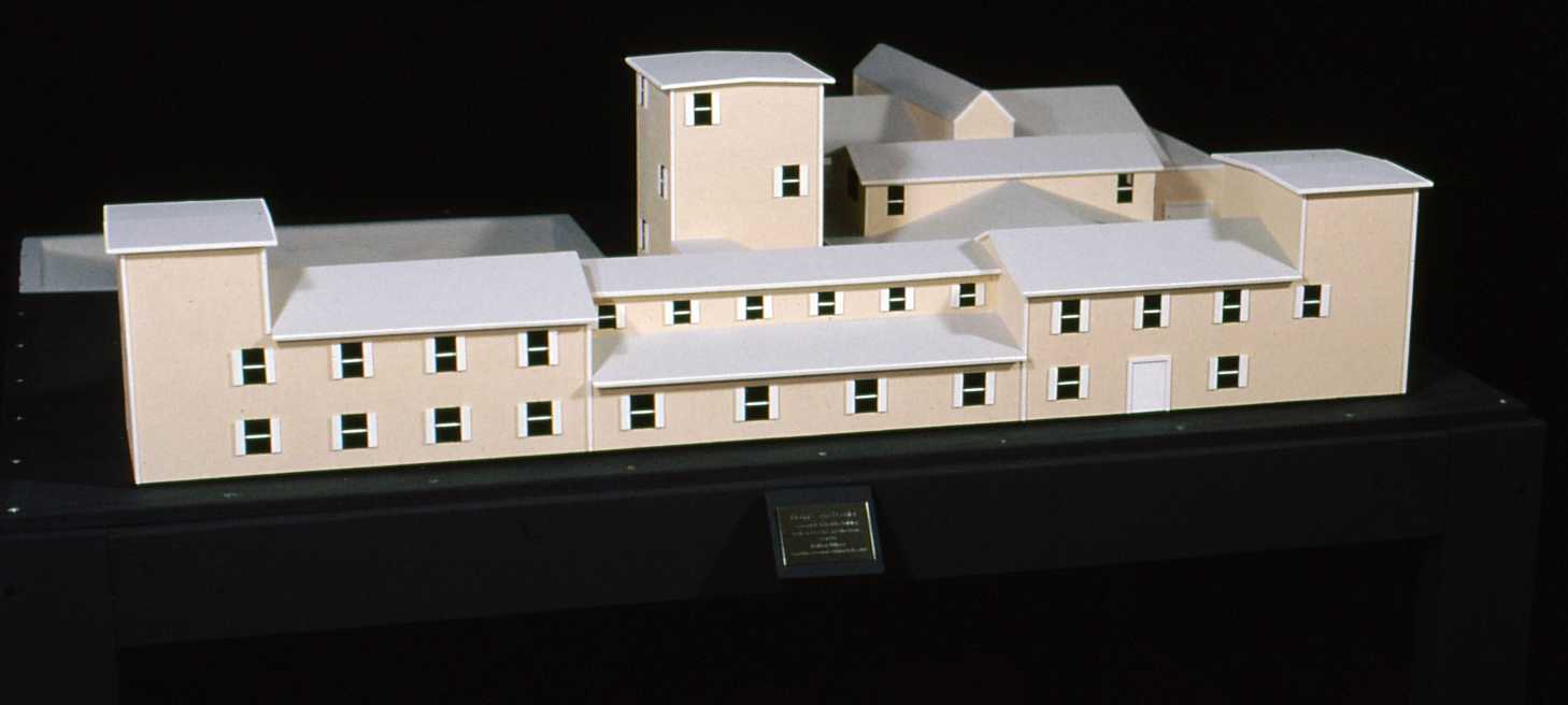 The Mount Carmel model created for the Visitor’s Center Matthew Wittmer