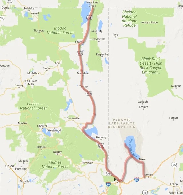 Pyramid Lake Scenic Byway Boondocking on the Lake