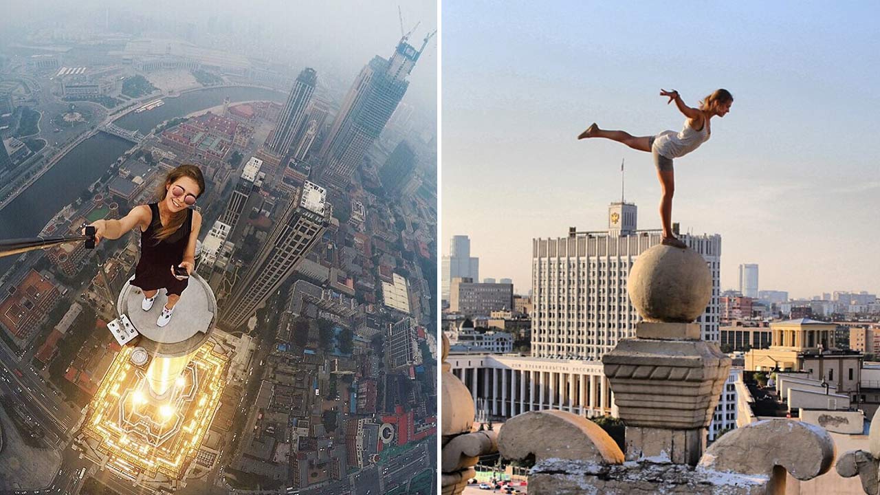 Meet The Daredevil Russian Girl Whose Risky Selfie Game Is On Point!