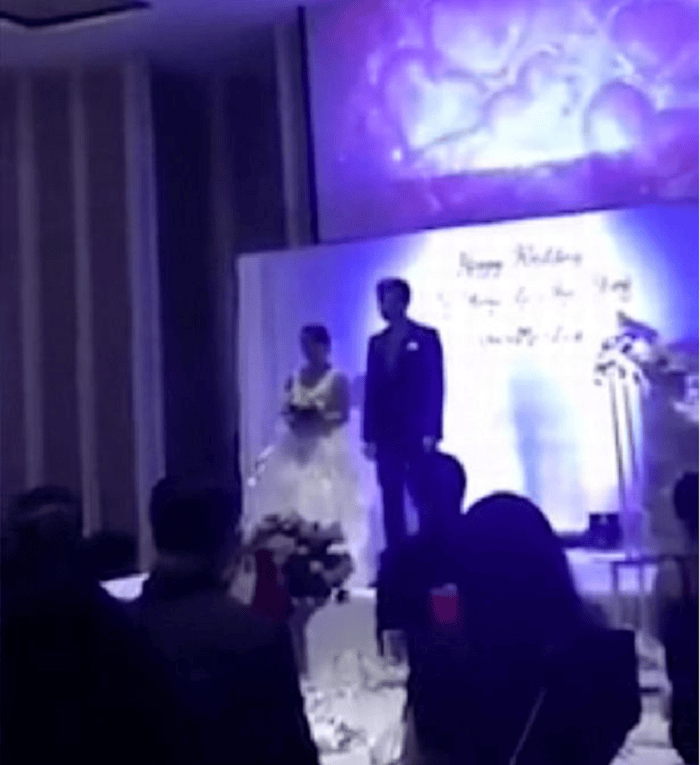 Groom Plays Video Of Bride Cheating On Him At Their Wedding Day