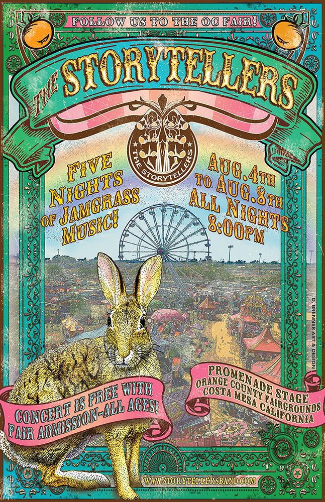 The Storytellers Merchandise Posters The Orange County Fair 2021