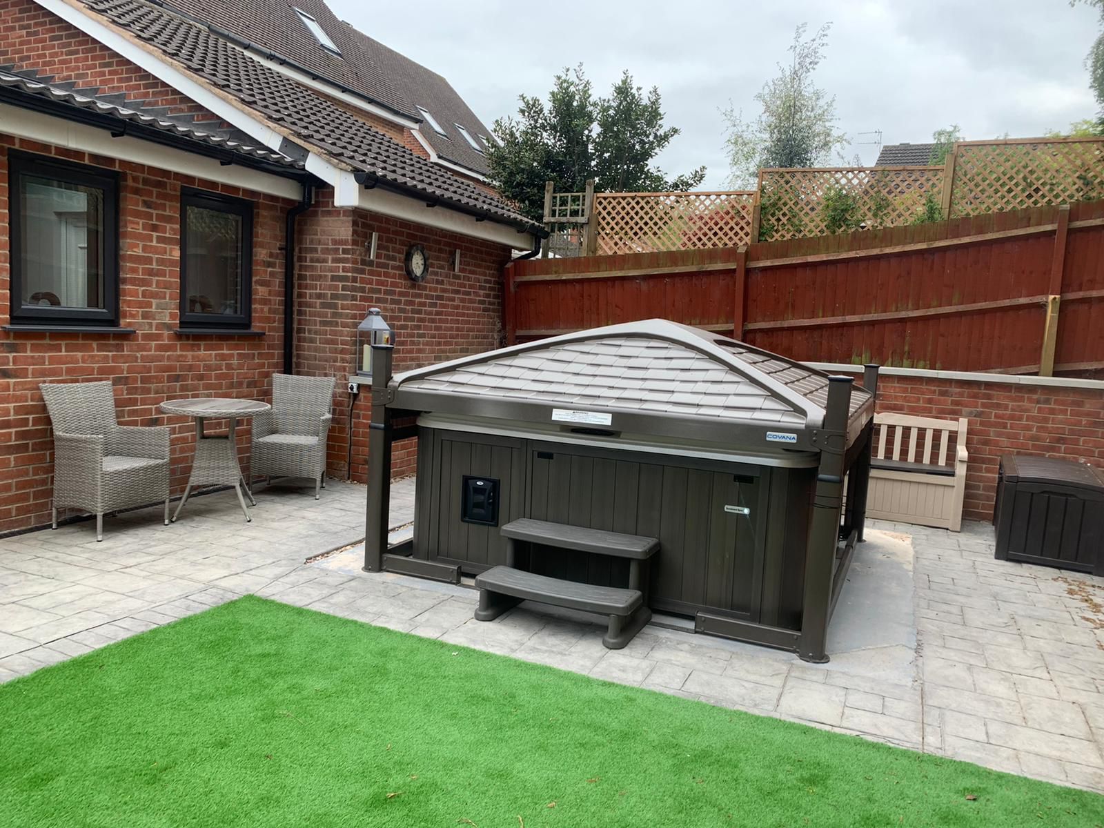 Rear LeanTo Extension, Shepshed Stotto Build