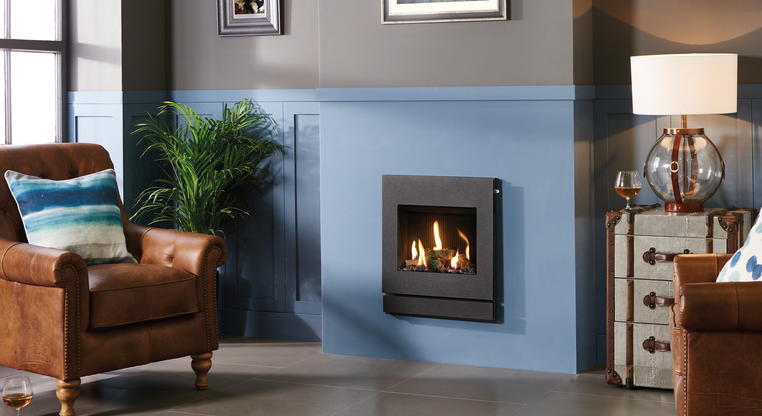 Designio2 Steel Inset Gas Fires from Gazco Fires