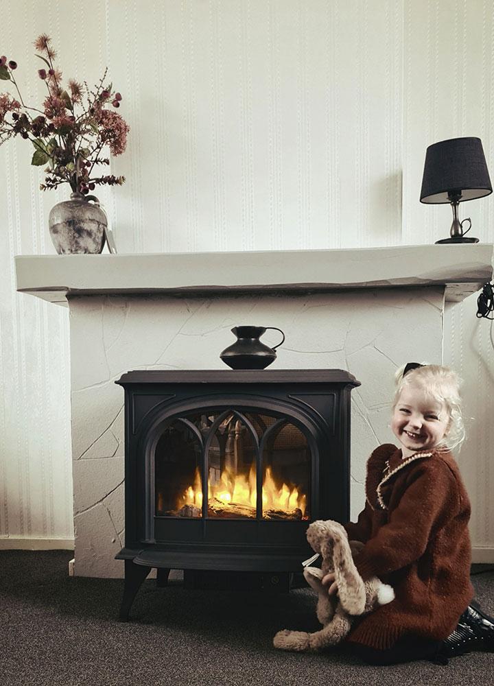 Gazco Huntingdon 40 Electric stove "Atmospheric authentic stove"