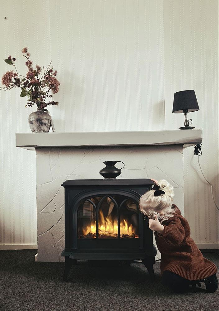 Gazco Huntingdon 40 Electric stove "Atmospheric authentic stove"