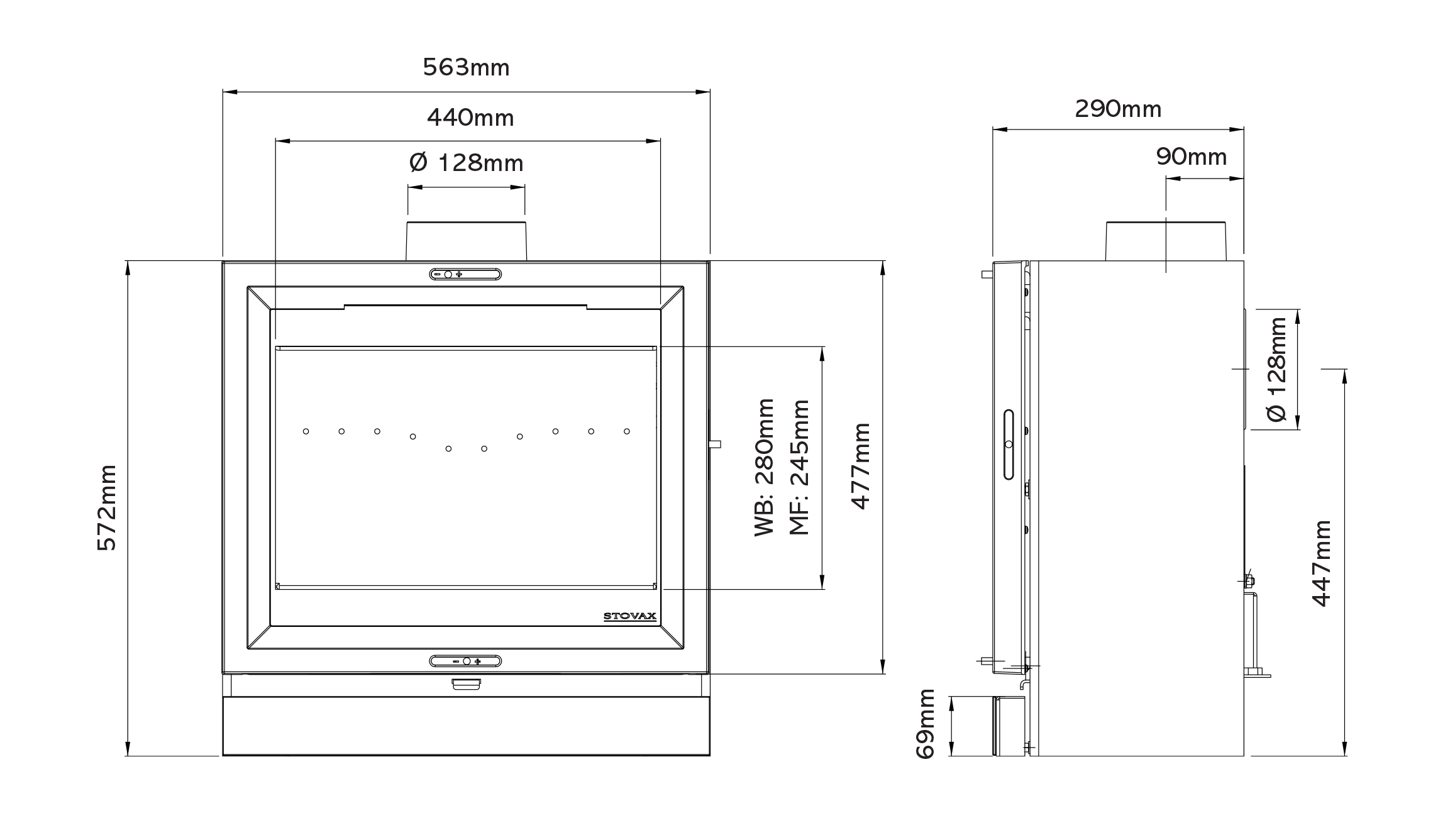 View 5 Wood Burning Stoves & Multifuel Stoves Stovax Stoves