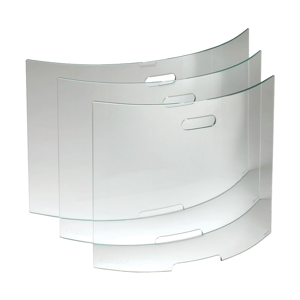 Curved Glass Fire Screens Stovax Accessories