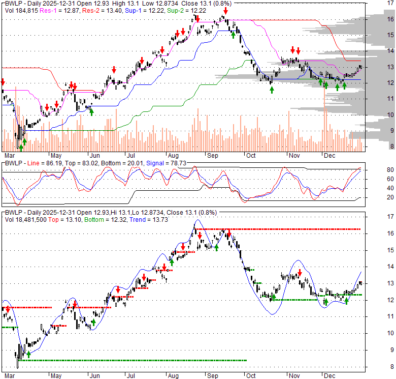 BWLP BW LPG Limited Stock Quote, Technical Analysis, Rating and News