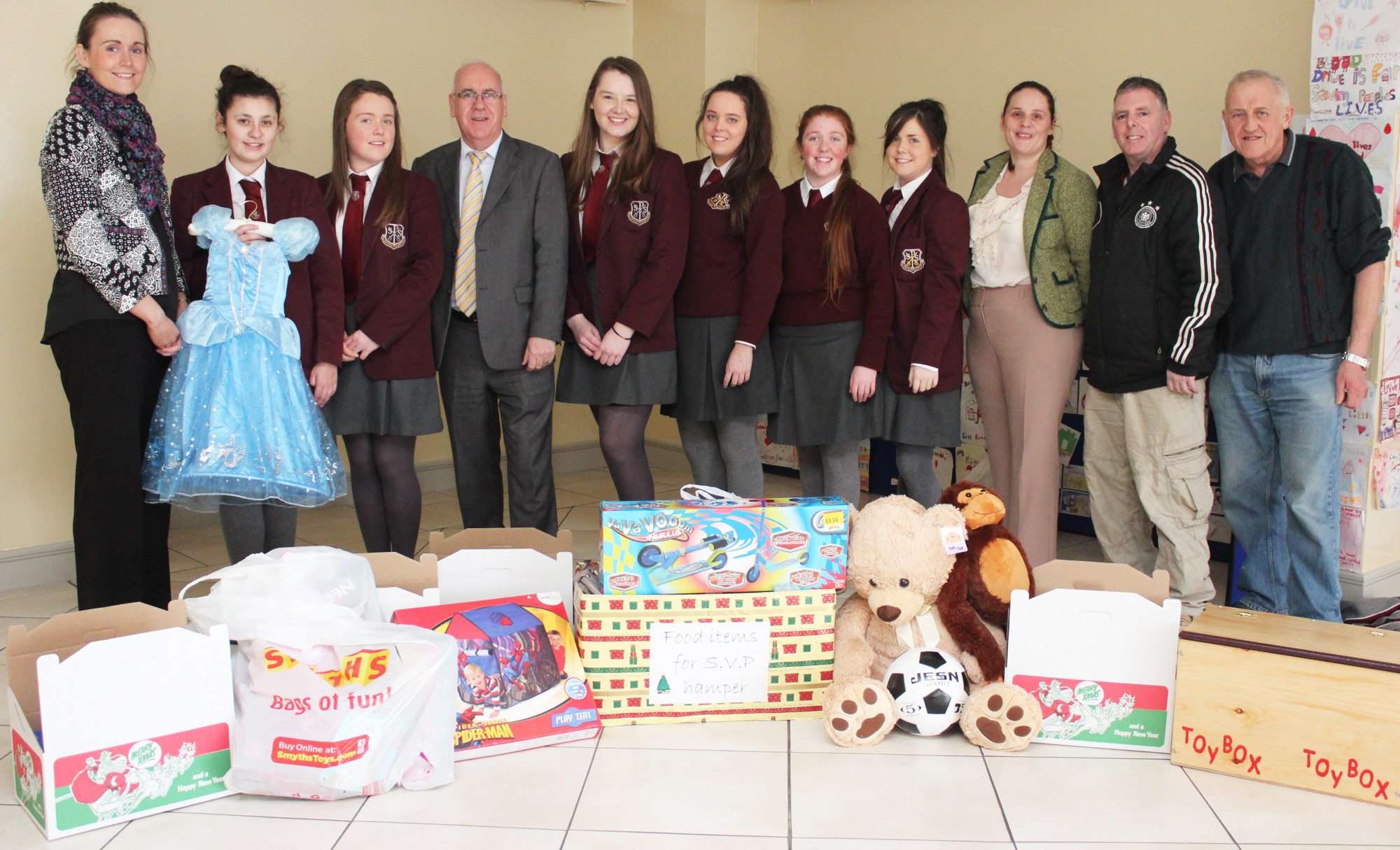 Christmas Hamper Appeal For St Vincent De Paul St Paul S High School Bessbrook County Armagh