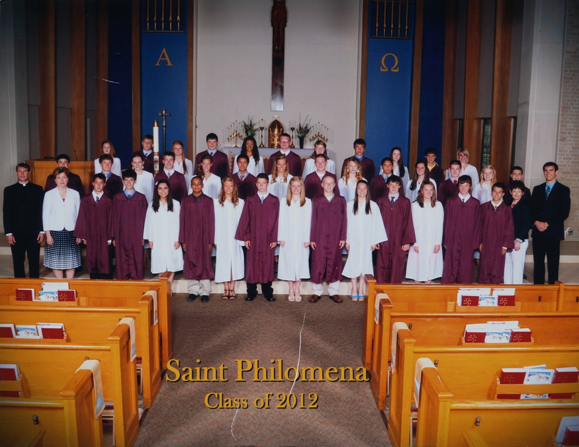 Graduating Class Pictures St. Philomena School