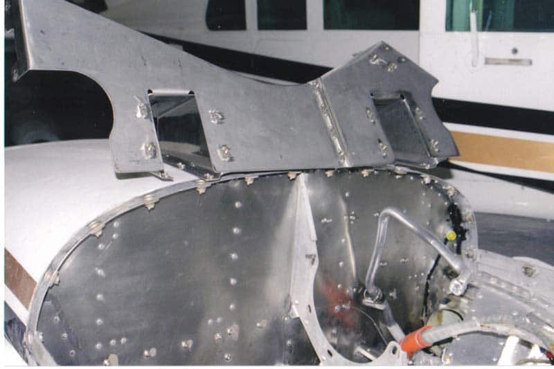 Cessna 320/340 Series Engine Compartment Heat Shield Straight