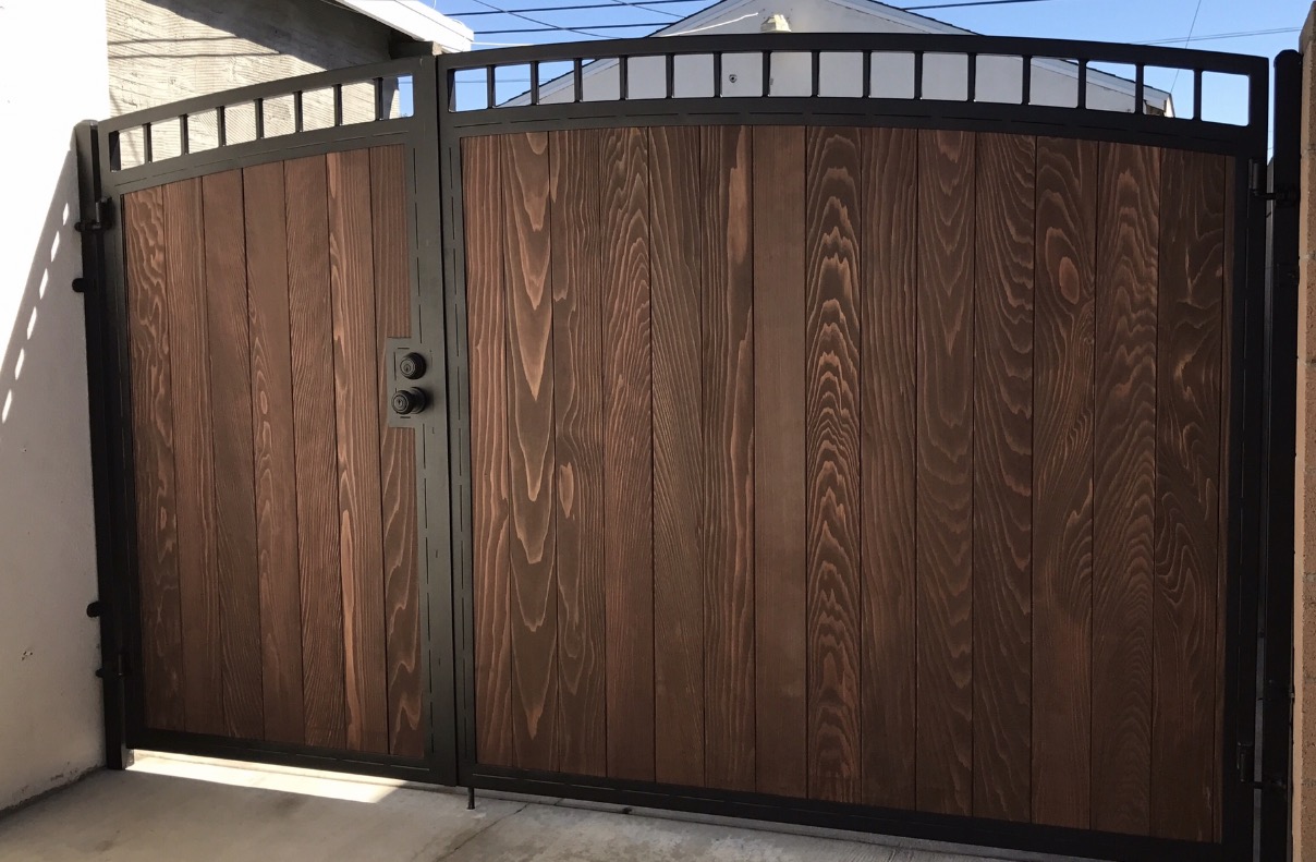 "Fabricators and Installers of Steel Framed Wood and Vinyl Gates."