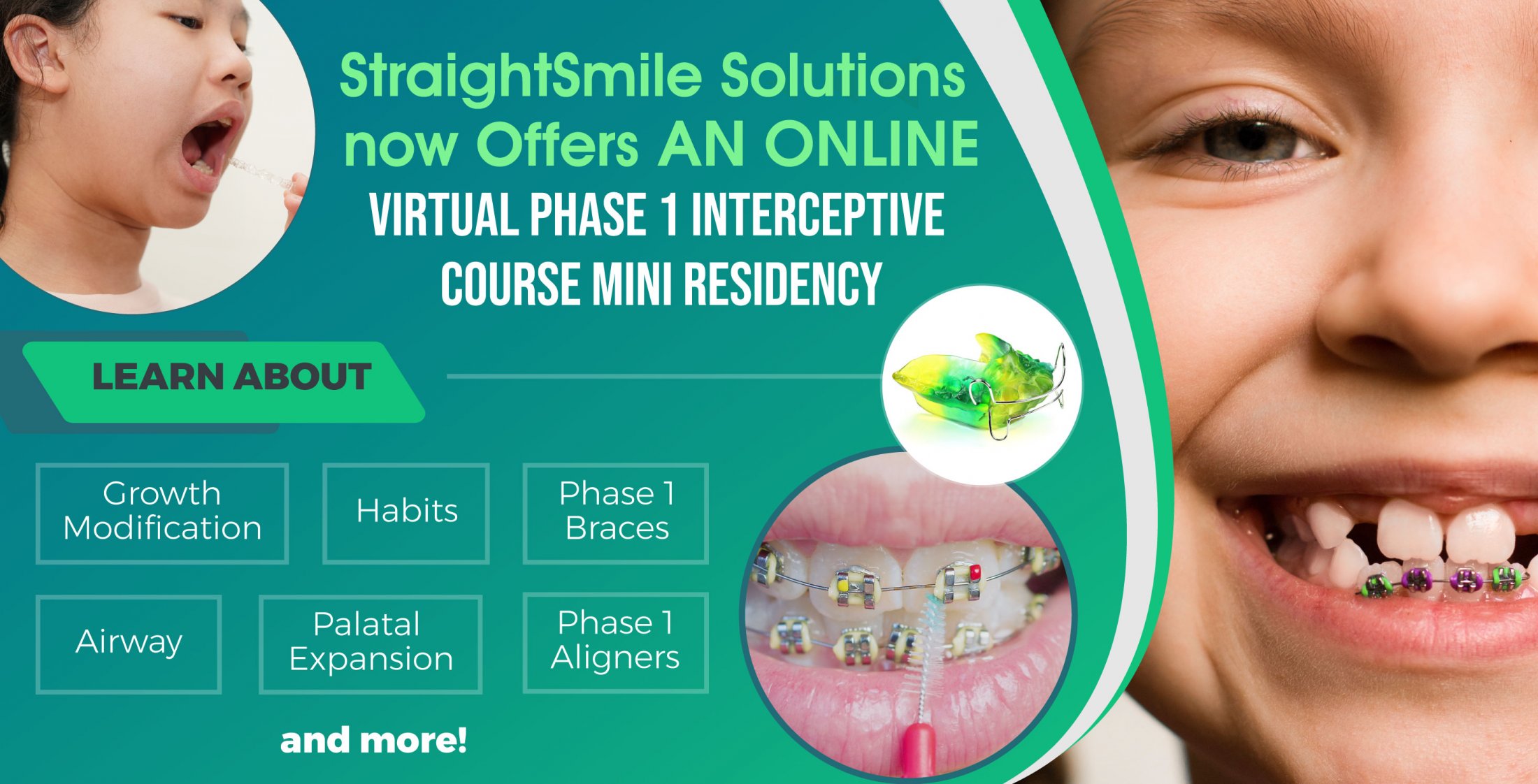 Phase 1 Interceptive Online Course StraightSmile Solutions®