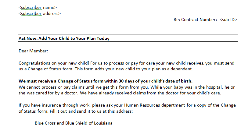 Enrollment Blue Cross NC