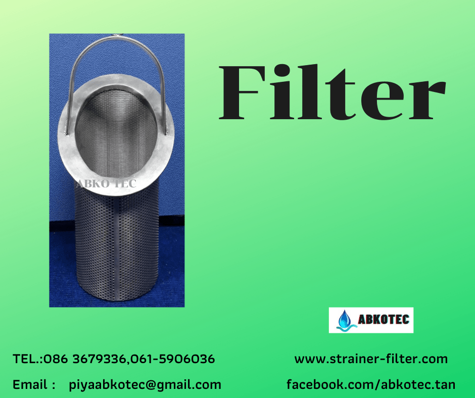strainer กับ filter ต่างกัน คือ Strainer คือ Body ของสแตนเนอร์ที่เรา