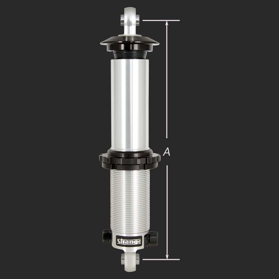 Strange Aluminum Shock Double Adjustable CoilOver 5.52 Stroke