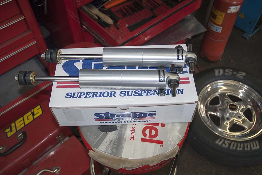 Double Adjustable Shock Install Strange Engineering