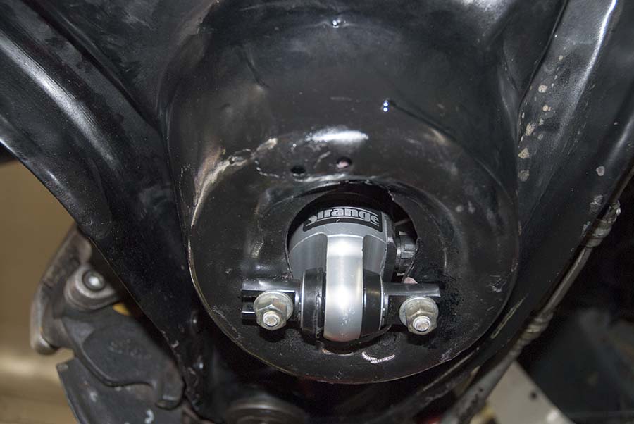 Double Adjustable Shock Install Strange Engineering