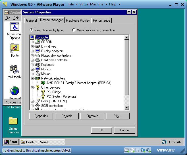 AMD FAMILY PCI ADAPTER VMWARE DRIVERS DOWNLOAD