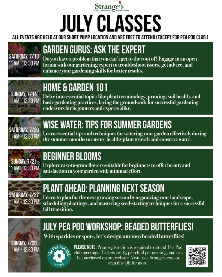 Strange's Florists, Greenhouses & Garden Centers Richmond, VA