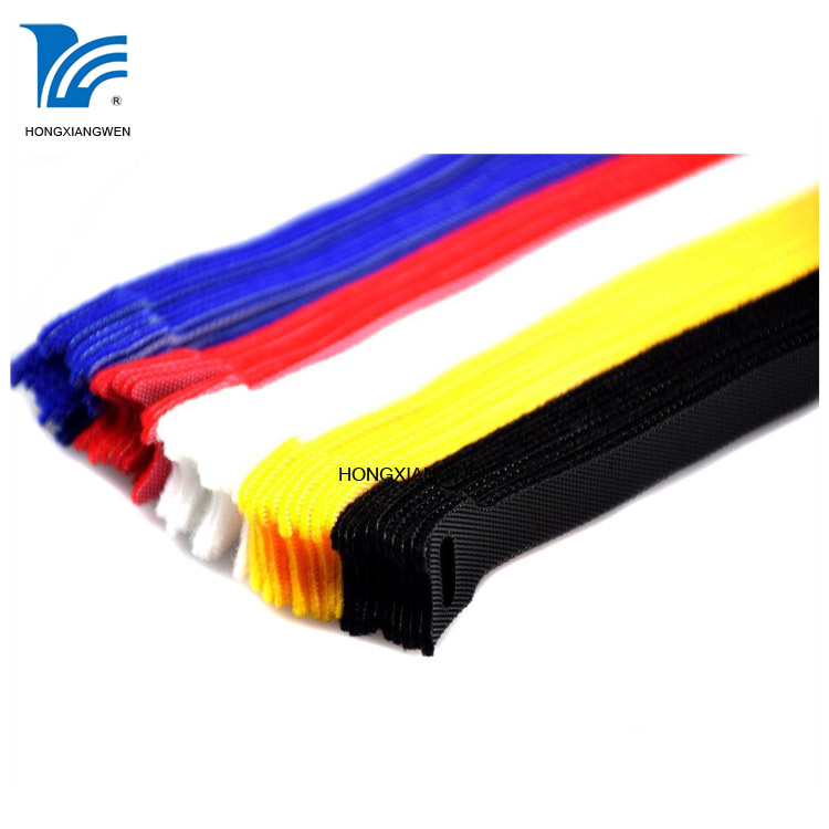 reusable cable ties, hook and loop tape, hook and loop tie wraps