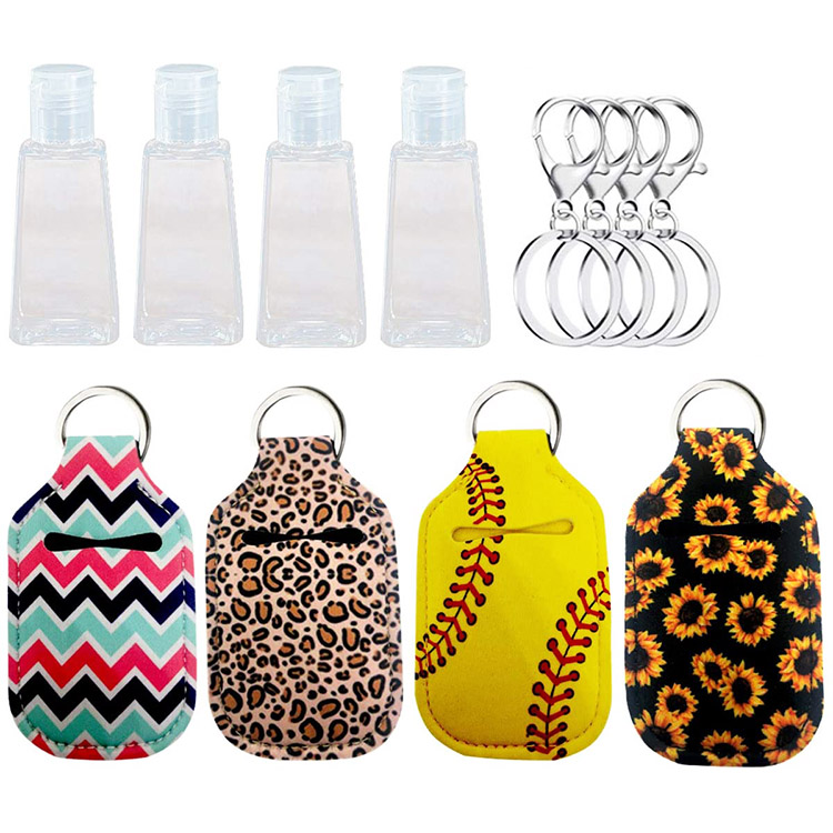 Sanitizer Holders, Neoprene Sanitizer Keychain Holder Manufacturer