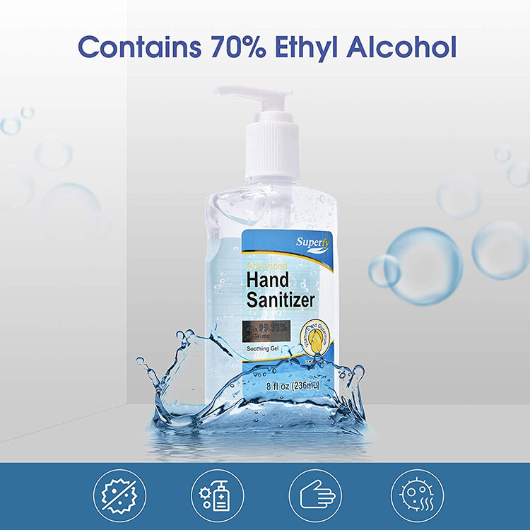 Antibacterial Hand Sanitizer, Antibacterial Gel Manufacturer