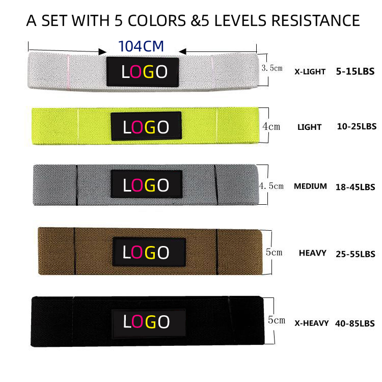 Long Resistance Bands Set, Resistance Band Manufacturer