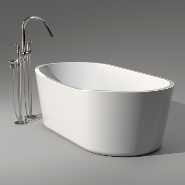 Modern Bathtub & Faucet assembly Strata