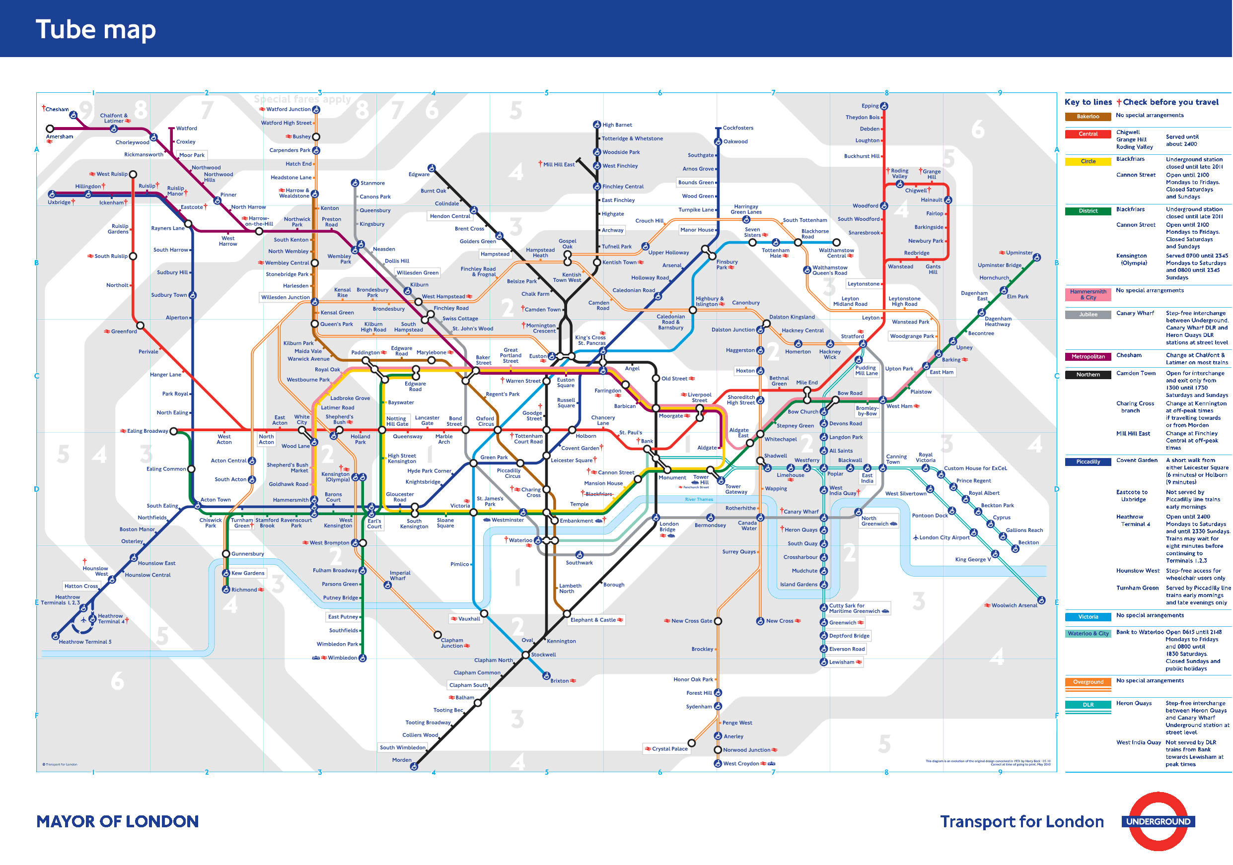 London Bridge Underground Map Tube Map StrataBridge