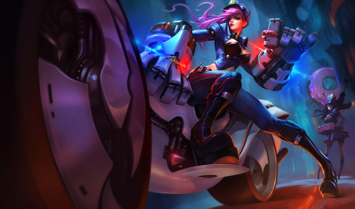 Officer Vi Splash Art