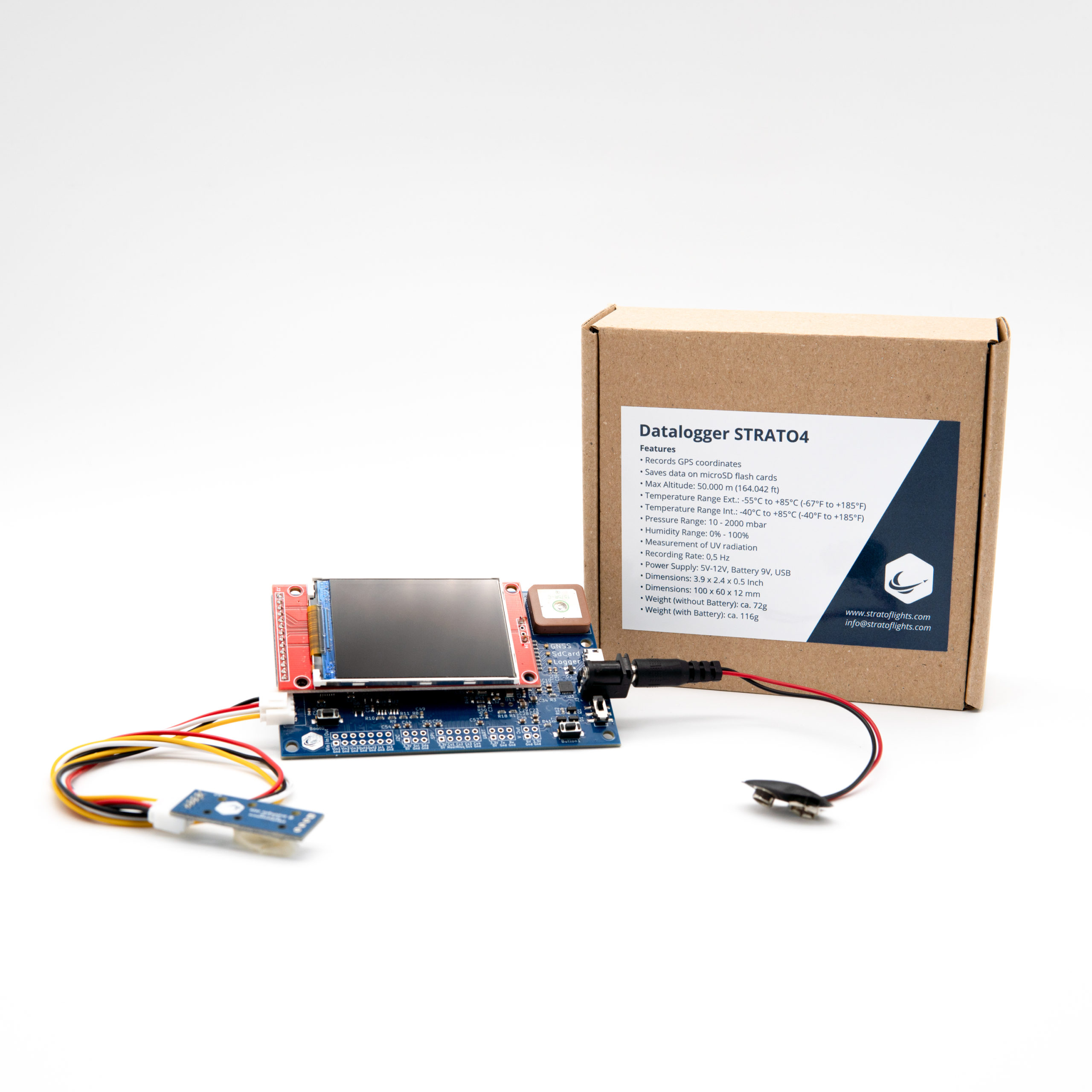Weather Balloon Kit for a successful flight to the stratosphere