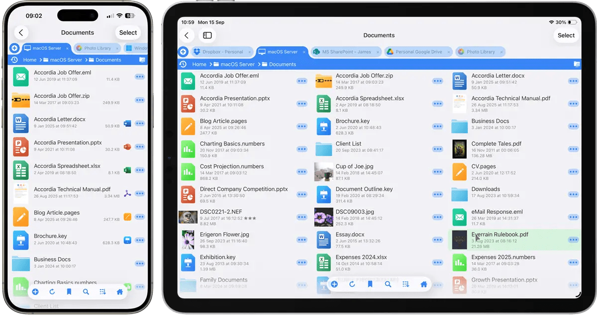 FileBrowser The Best File Manager App on iOS - Free Trial