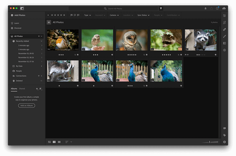 Rate photos with XMP ready for Adobe Lightroom with your iPad or iPhone