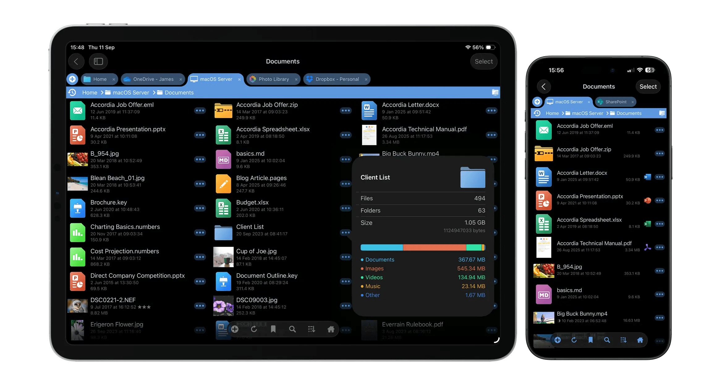 FileBrowser Professional - Advanced File Managment for iOS