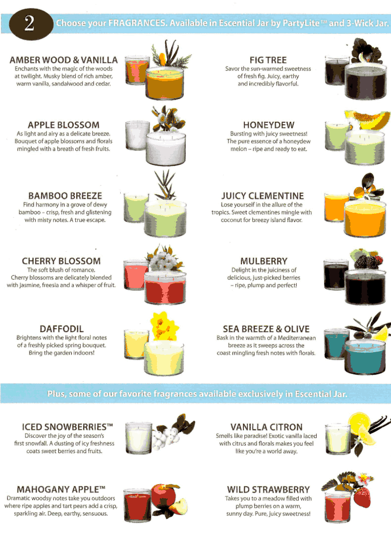 Partylite Printable Order Forms Printable Forms Free Online