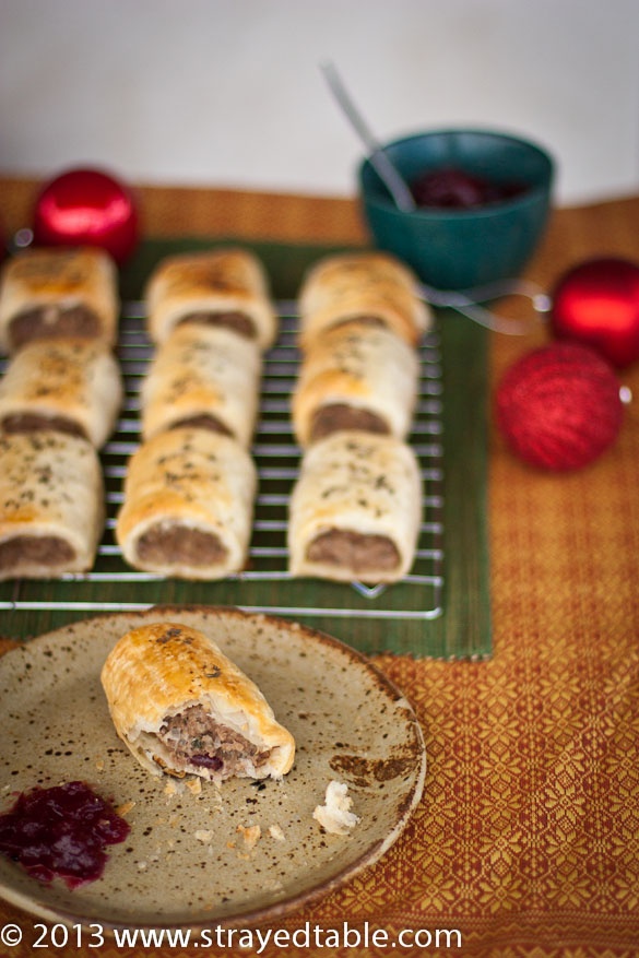 Turkey & Cranberry Sausage Roll Recipe Strayed from the Table